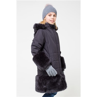 Пальто зимнее для девочки Crockid ВК 38035/2 ГР