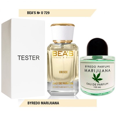 Тестер Beas Byredo Marihuana Unisex арт. U 729 (без коробки)