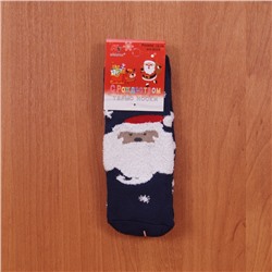 Носки теплые С Рождеством (размер 18-26) арт b225-7
