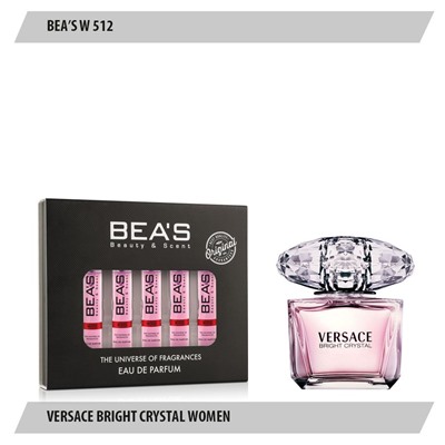 Парфюмерный набор Beas Versace Bright Crystal Women 5*5 ml W 512