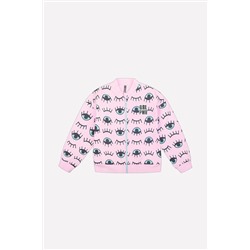 Куртка для девочки Crockid КР 300618 глаза на розовом облаке к203