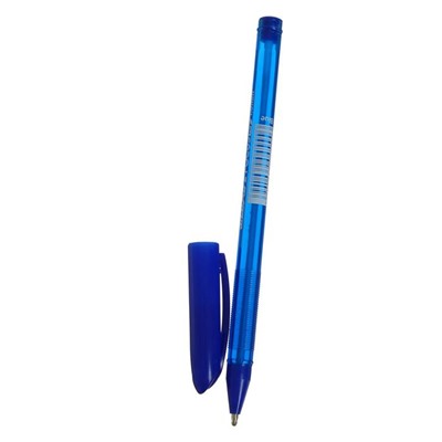 Ручка шариковая Luxor Focus Icy, узел 1.0 мм, синий стержень
