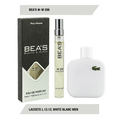 Компактный парфюм Beas Lacoste L.12.12. White Blanc for men 10 ml арт. M 206