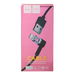 Hoco магнитный кабель lightning charging cable U20 (1 Метр)