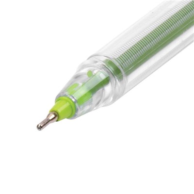 Ручка шариковая масляная Pensan My-Tech Colored, узел-игла 0.7 мм, 8 цветов, МИКС + дисплей