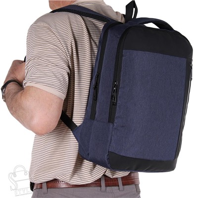 Рюкзак мужской текстильный 3321PS blue S-Style