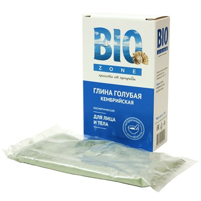 BioZone Глина голубая кембрийская для лица и тела (косметическая), 100g