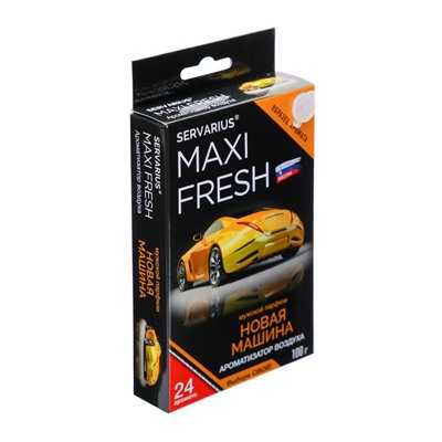 Ароматизатор MAXI FRESH под сиденье гель 100 гр. «НОВАЯ МАШИНА»