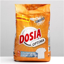Стиральный порошок Dosia Optima «Альпийская свежесть», автомат, 8 кг