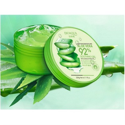 Увлажняющий гель для лица и тела с натуральным соком Aloe Vera, 220гр BioAqua арт. 8370