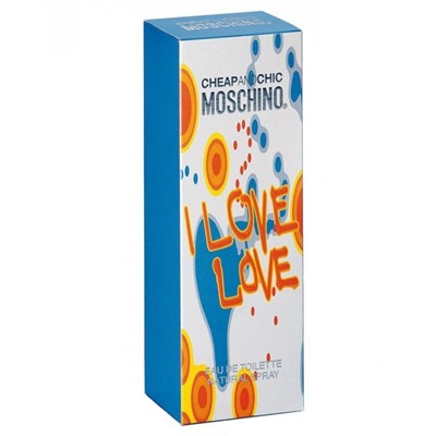 Женские духи   Moschino "Cheap and Chic I Love Love" for women 100 ml