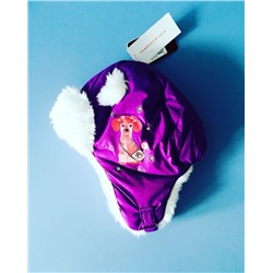 Теплая зимняя шапка-ушанка Reike цвет Purple Puppy