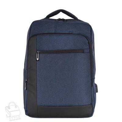 Рюкзак мужской текстильный 2202S blue S-Style