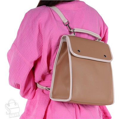 Рюкзак женский кожаный 9938NN brown Natale Navetta