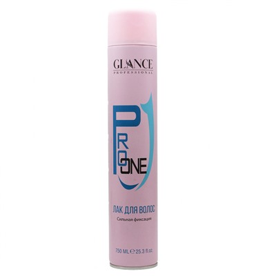 Лак для волос Glance Professional Pro One Сильная фиксация 750 ml