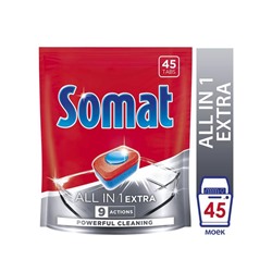 Таблетки для ПММ Somat All In 1 Extra, 45 шт.