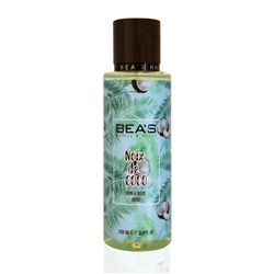 Мист для тела и волос Beas Body & Hair Noix De Coco 250 ml