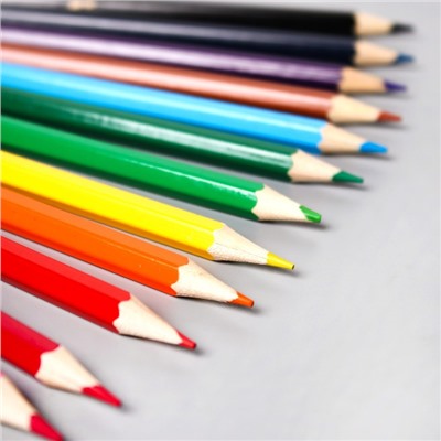 Цветные карандаши, 18 цветов, шестигранные, Щенячий патруль