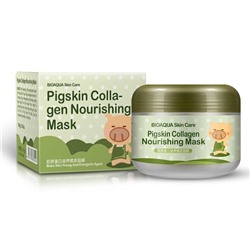 Маска для лица Bioaqua с коллагеном PIGSKIN COLLAGEN NOURISHING MASK 100g 0504