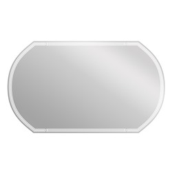 Зеркало Cersanit LED 090 design 120x70 см, с подсветкой, с антизапотеванием, овальное