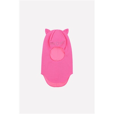 Шапка-шлем для девочки Crockid КВ 20133 ярко-розовый