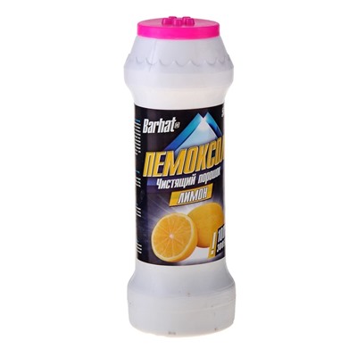 Чистящий средство Barhat "Пемоксоль" Лимон, порошок, 500 г