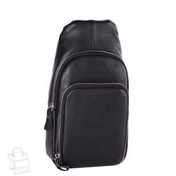 Рюкзак мужской кожаный 5058G black S-Style