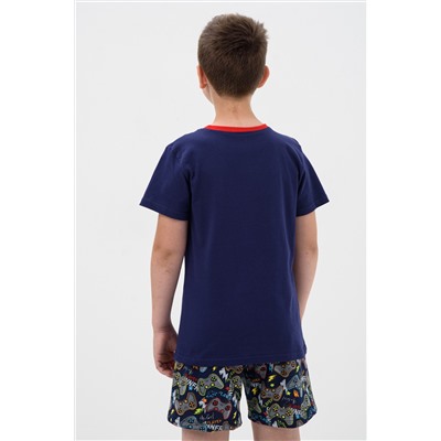 Пижама Игроман детская короткий рукав с шортами