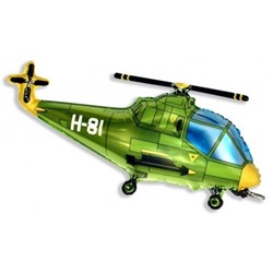 FM Фигура Вертолет (зеленый)  FlexMetal (Испания)