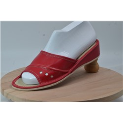 029-35  Обувь домашняя (Тапочки кожаные) размер 35