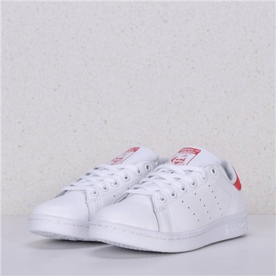 Кроссовки Adidas Stan Smith White Red M20326 арт 5012-6