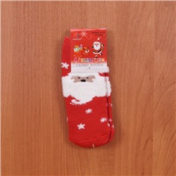 Носки теплые С Рождеством (размер 27-30) арт b225-15