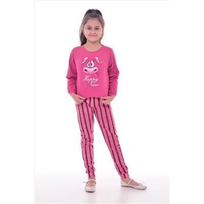 Пижама подростковая 12-086 (розовый) Бык