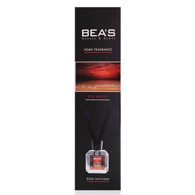 Ароматический диффузор с палочками Beas Red Night - Красная ночь 120 ml