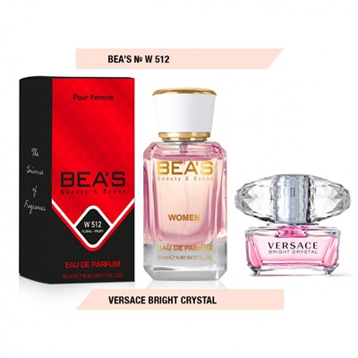 Женские духи   Парфюм Beas Versace Bright Crystal 50 ml for women арт. W 512