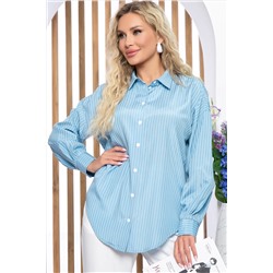 Рубашка "Оксана" (голубая) Б5239