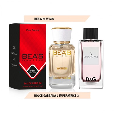 Женские духи   Парфюм Beas Dolce Gabbana L Imperatrice 3 - 25 ml for women арт. W 506